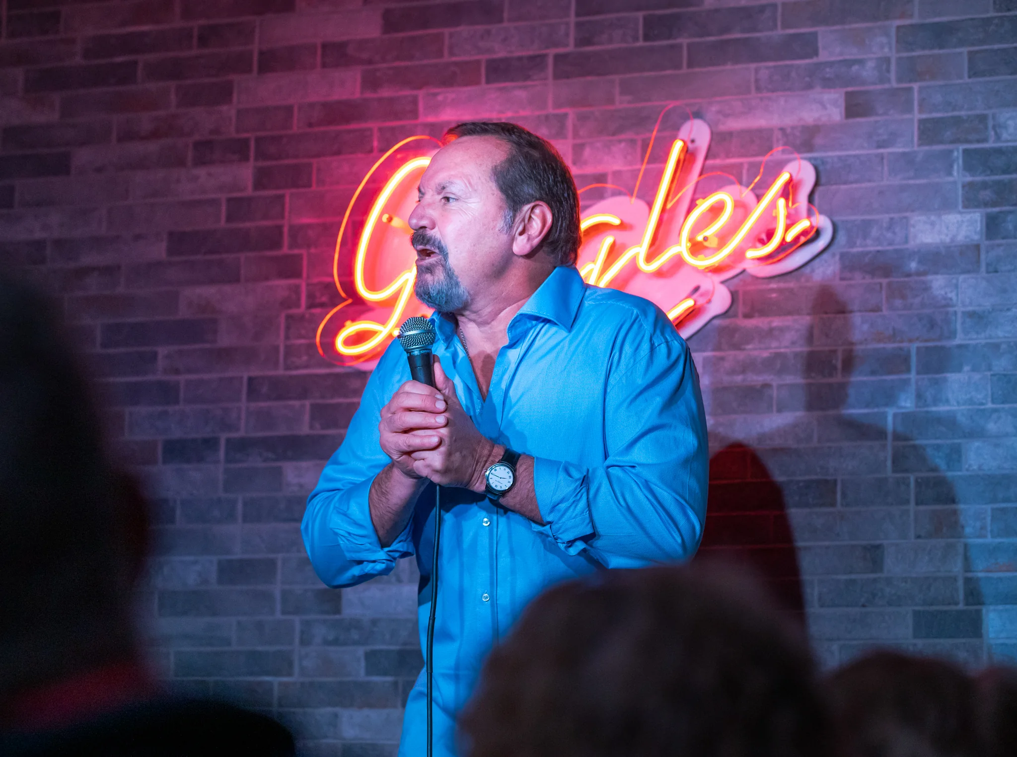 Paul D'Angelo on stage